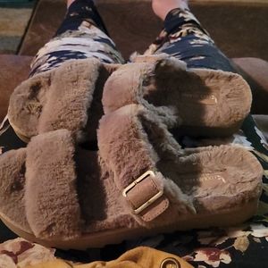 Koolaburra Ugg Sandals, 10, Tan